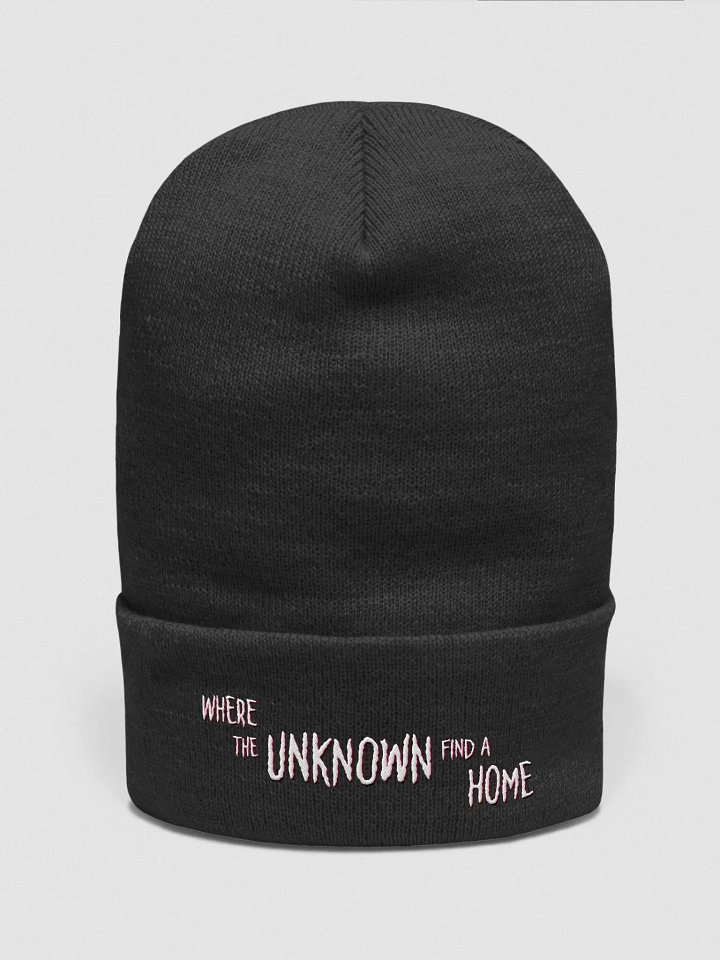 Where the Unknown Find a Home (Cuffed Beanie) product image (1)
