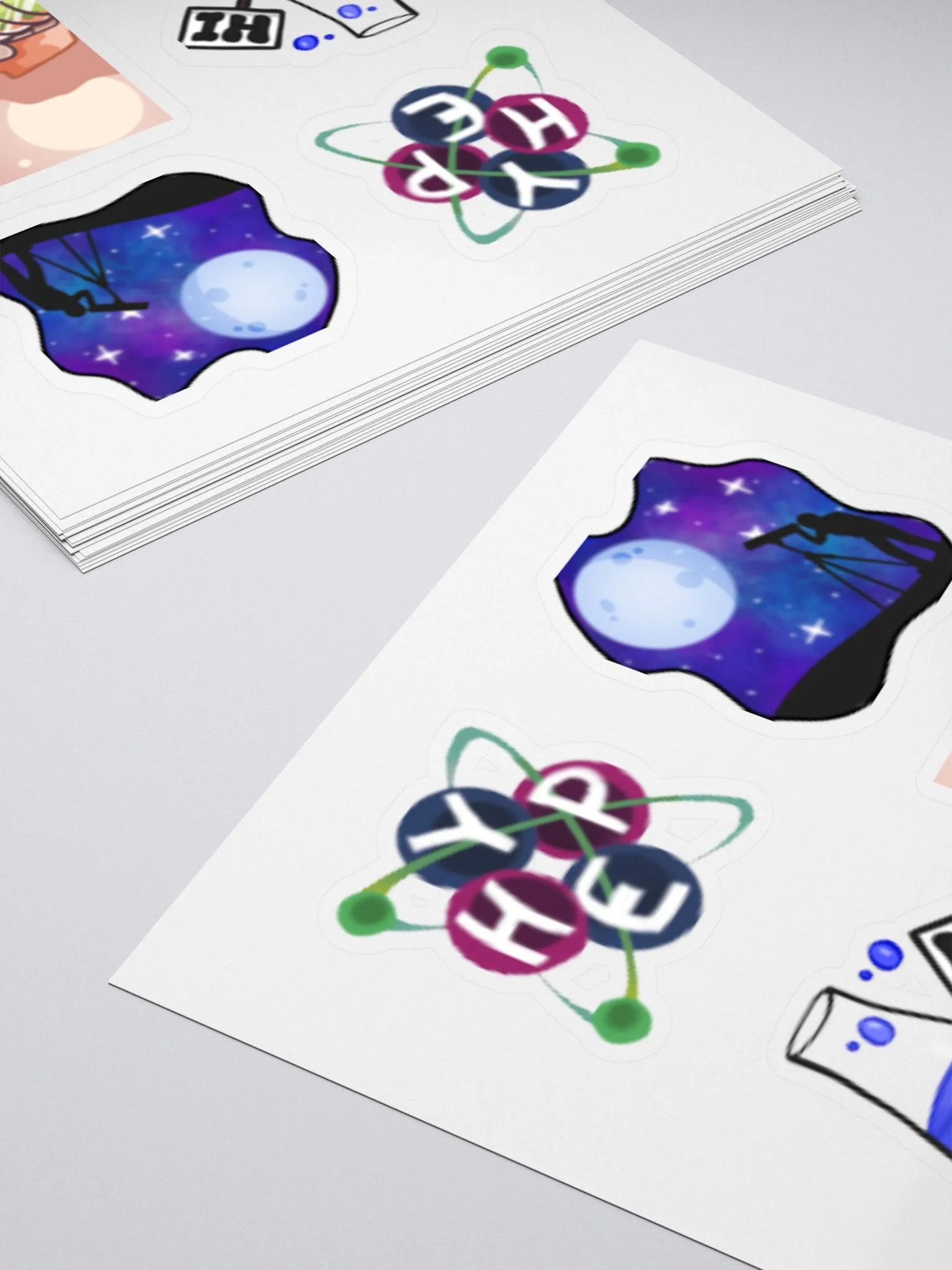 4 Emote Sticker Pack product image (10)