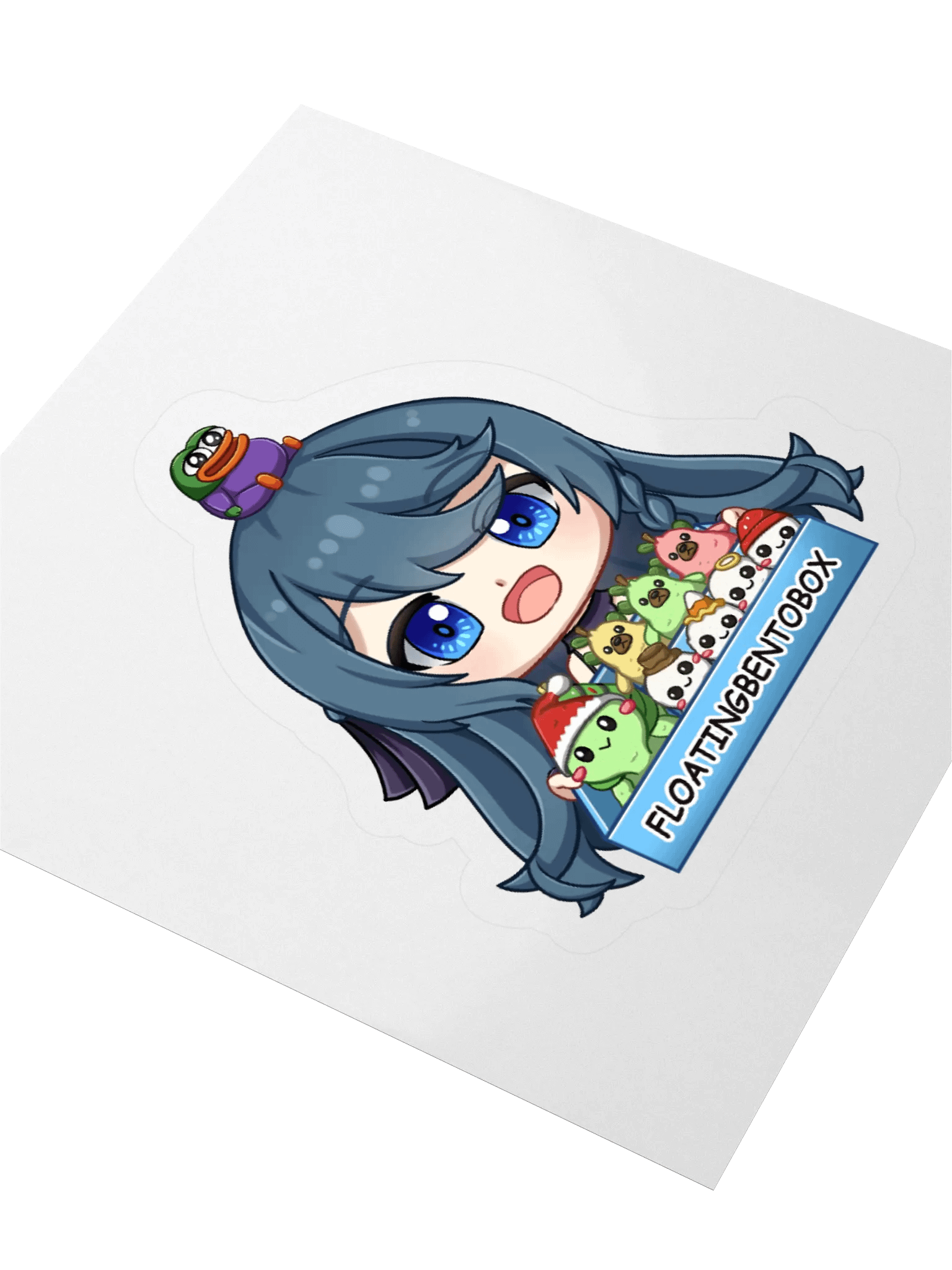 Floatingbentobox logo sticker product image (3)