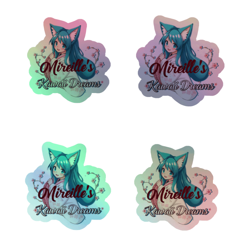 Kawaii Dreams Holographic Sticker Sheet product image (3)