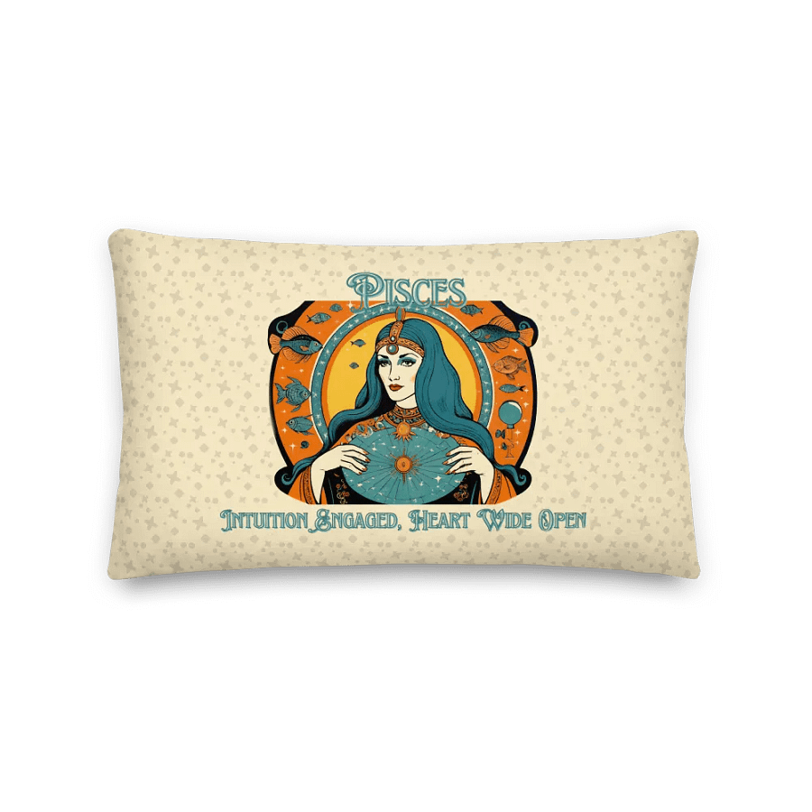 Pisces, Intuition Engaged, Pillow product image (2)