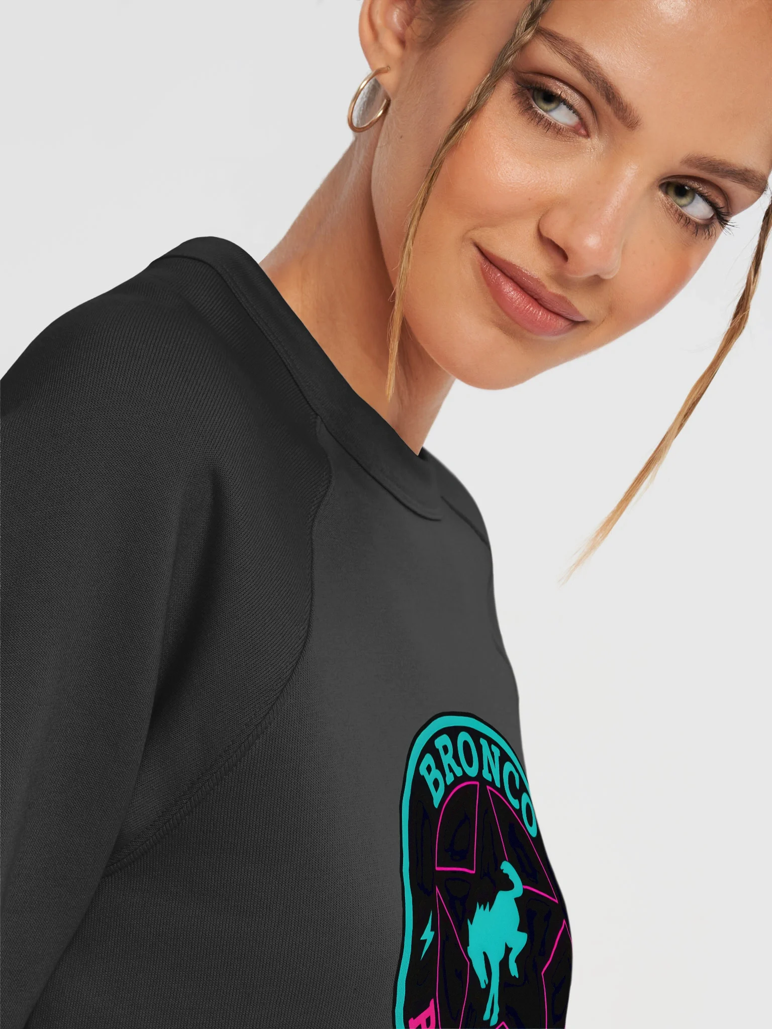 2025 Bronco Beach Bash Ocean City / Destination Bigfoot Bronco Collab | Full Send Bella+Canvas Unisex Sponge Fleece Raglan Sweatshirt (Multiple Colors Available) product image (8)