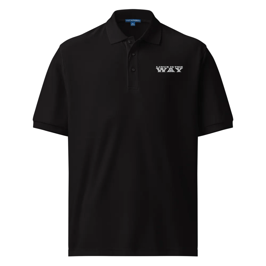 Linux is the Way Penguin Polo product image (1)
