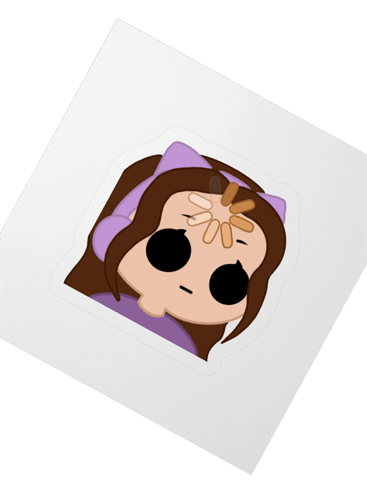 Brain loading emote sticker product image (4)