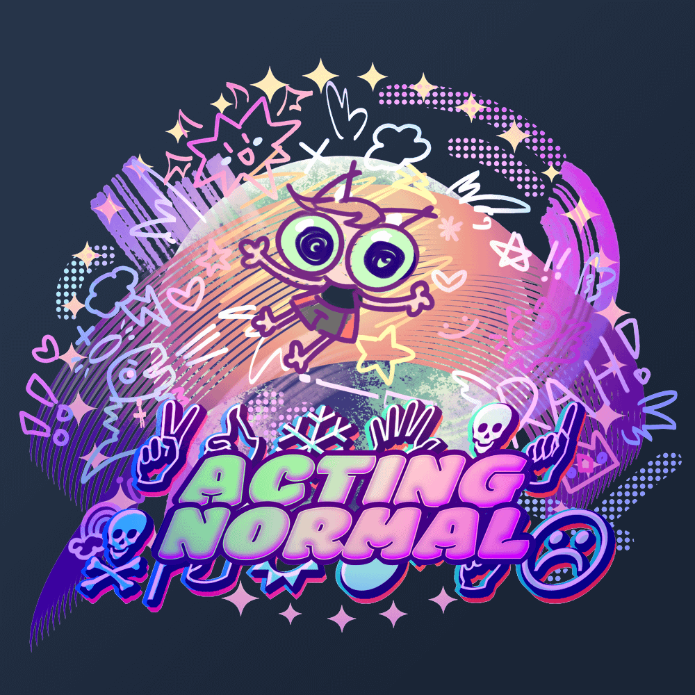 Acting Normal In Sneb World Jumper product image (7)