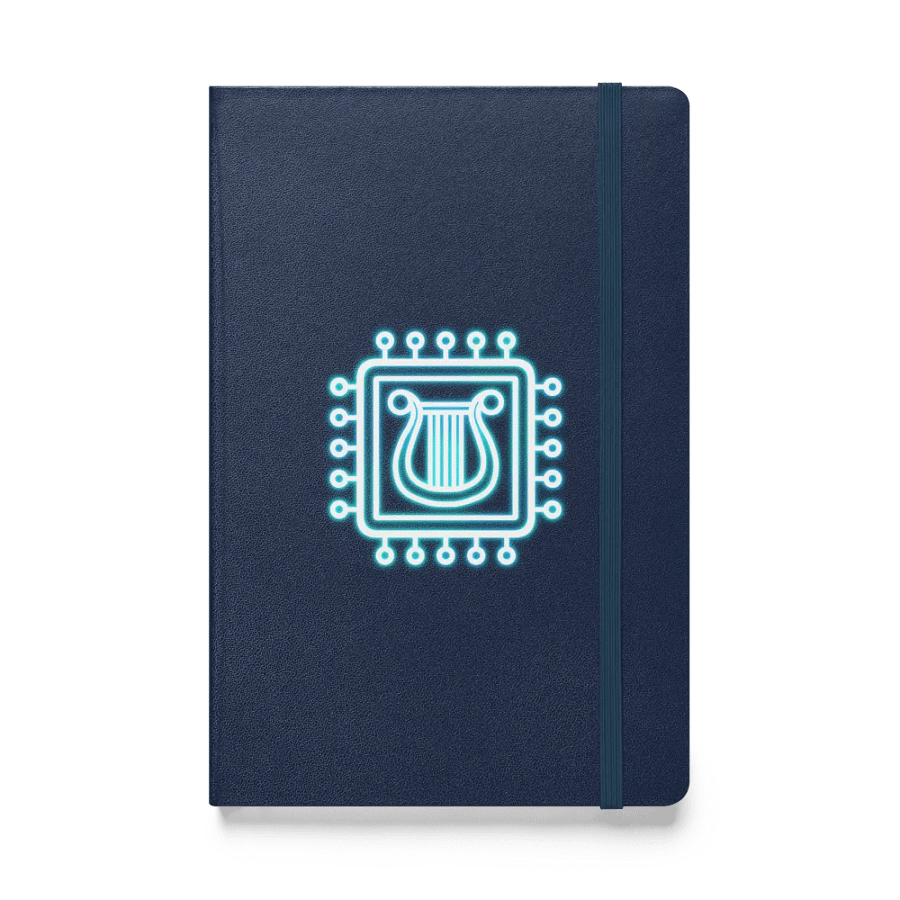 "Cyren Chip" Hardcover Journal (80 cream-colored lined pages) product image (1)