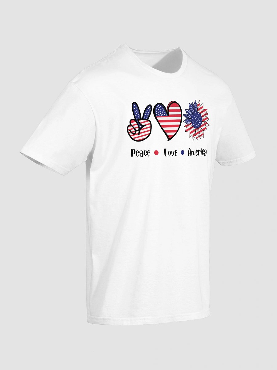 peace Love America T-Shirt product image (3)