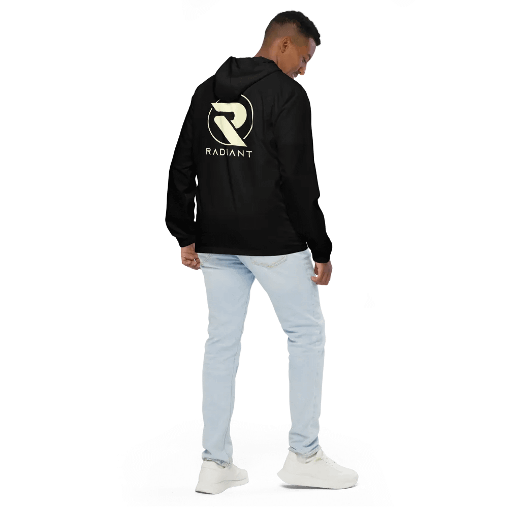A Radiant Windbreaker Jacket (Black) product image (4)