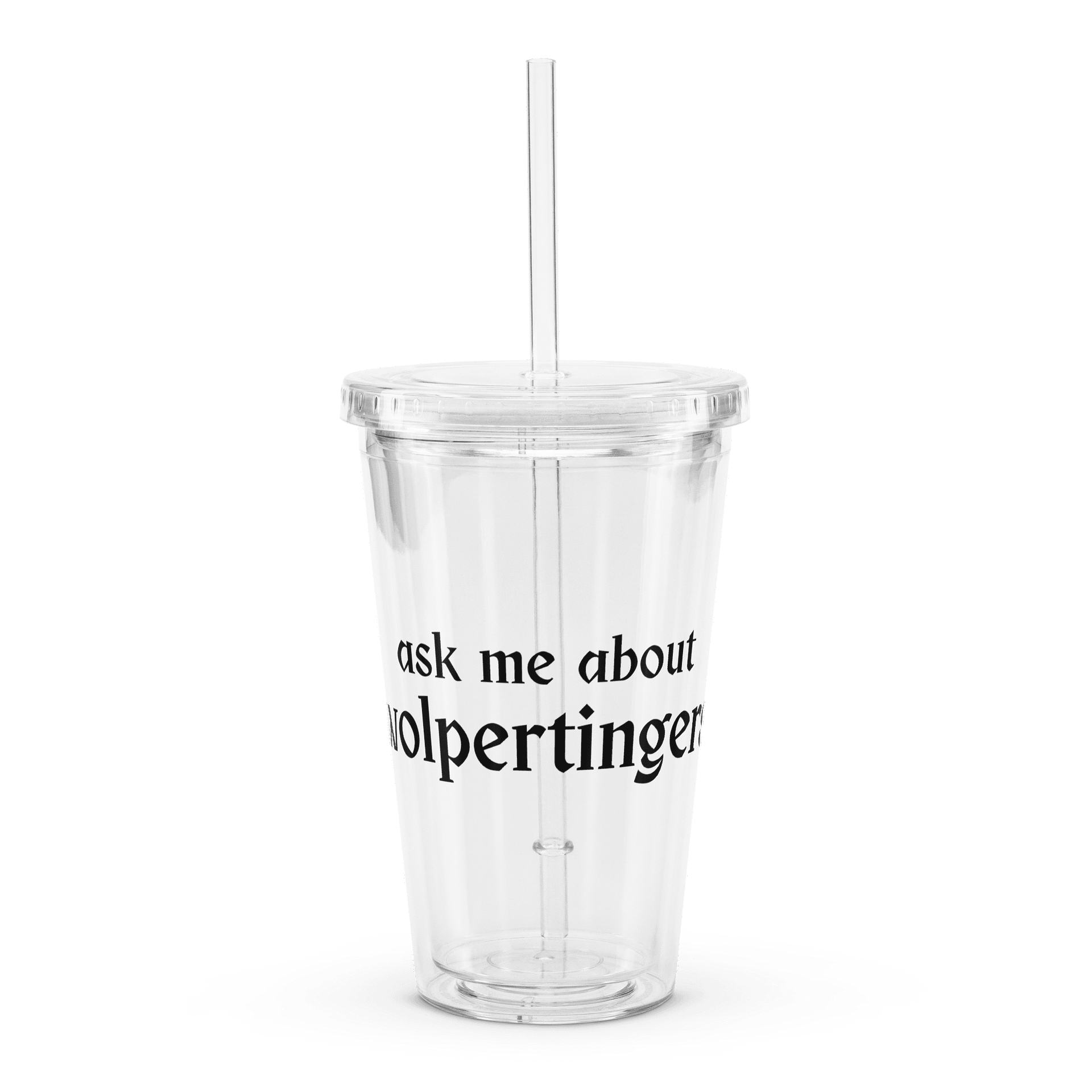 "Ask Me About Wolpertingers" Double Wall Tumbler product image (2)