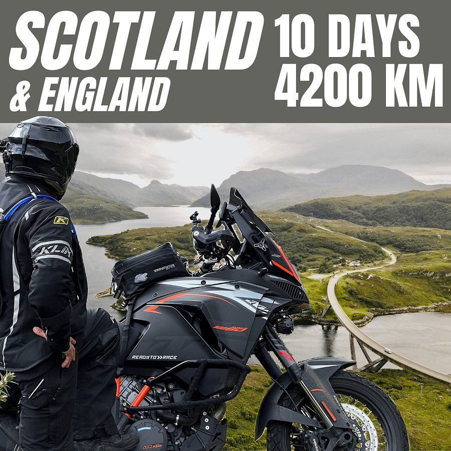 SCOTLAND, 10 Days, TOP HIGHLIGHTS, 4200 km, Tour Book & GPX Data product image (1)
