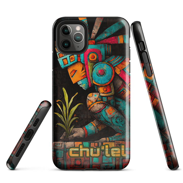 Ch’ulel Guardian – Mayan Spirit iPhone Case product image (1)