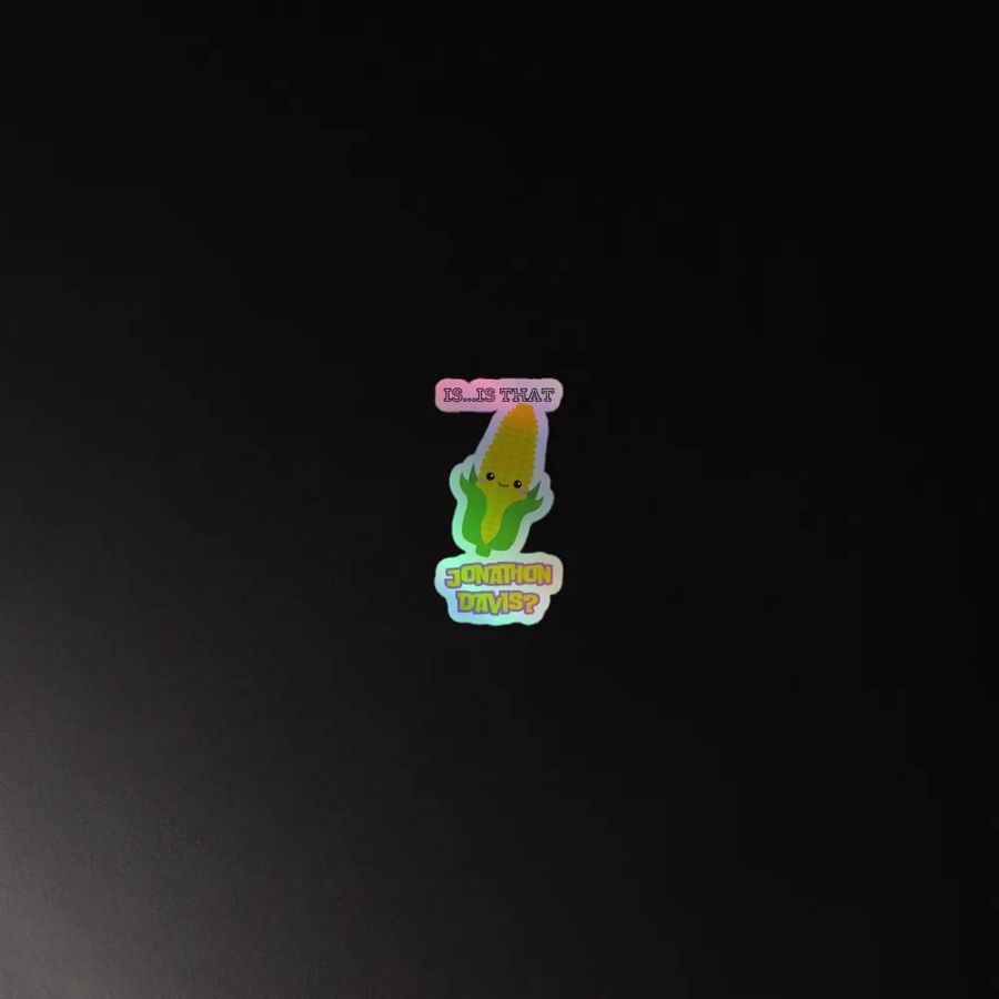 Is That Jonathon Davis? Holographic Sticker product image (4)