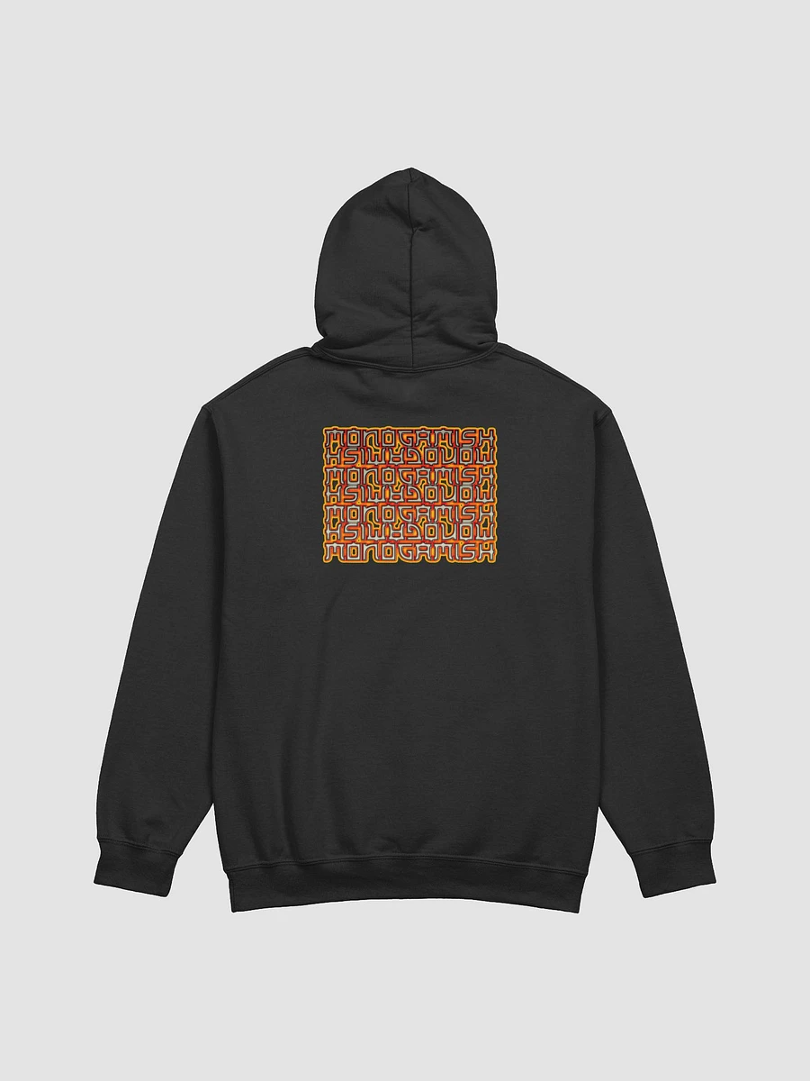 Monogamish words back print hoodie product image (11)