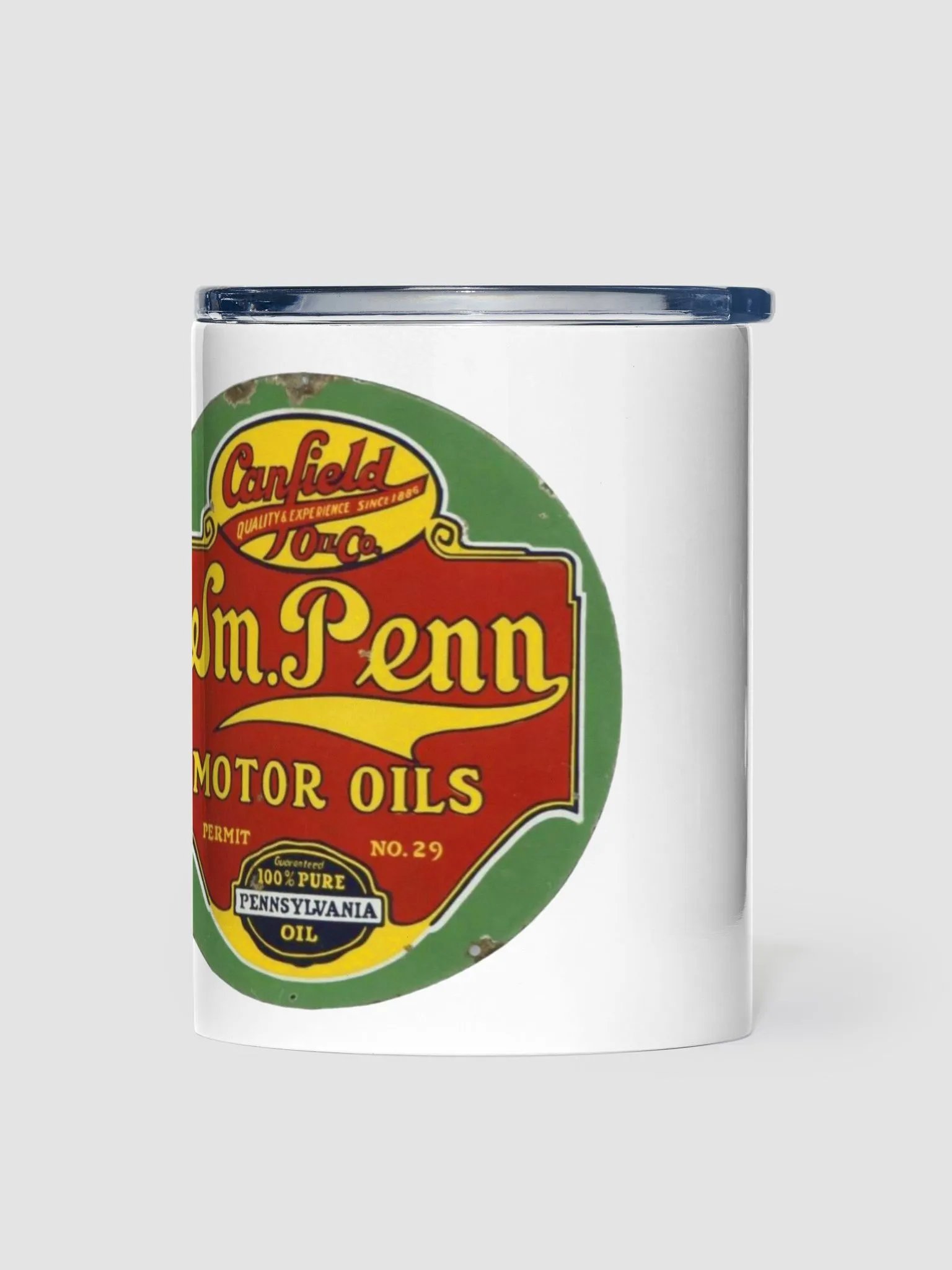 Wm. Penn Motor Oil SS Mug product image (1)