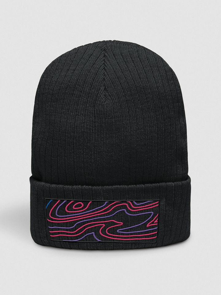 Topographic Pride Bi Beanie product image (1)