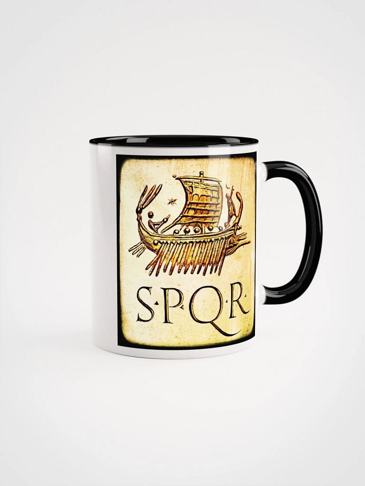 SPQR Galley Hercules Nemean Lion 1st Century BC, Coffee & Tea Mug product image (1)