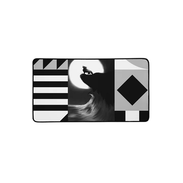 Lunar Howl Desk Mat product image (2)