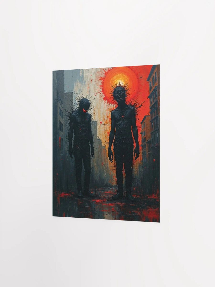 Dystopian Glow Matte Poster product image (20)