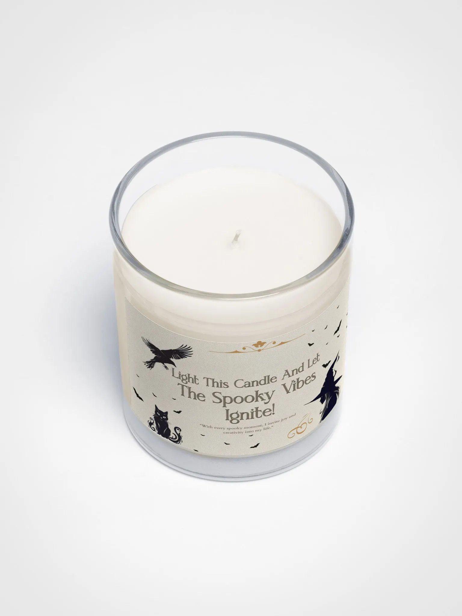 Haloween Spooky Affirmation Candle product image (3)