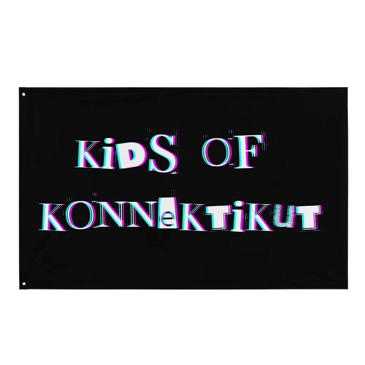 Kids Of Konnektikut Flag product image (1)