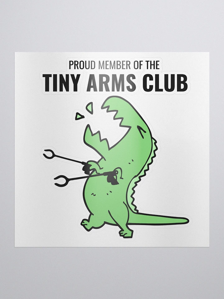 Tiny arms club sticker product image (1)