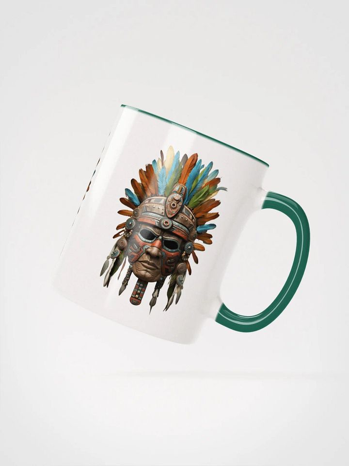 24 Xóchitl Nahui Aztec Warrior Mask Mug product image (16)