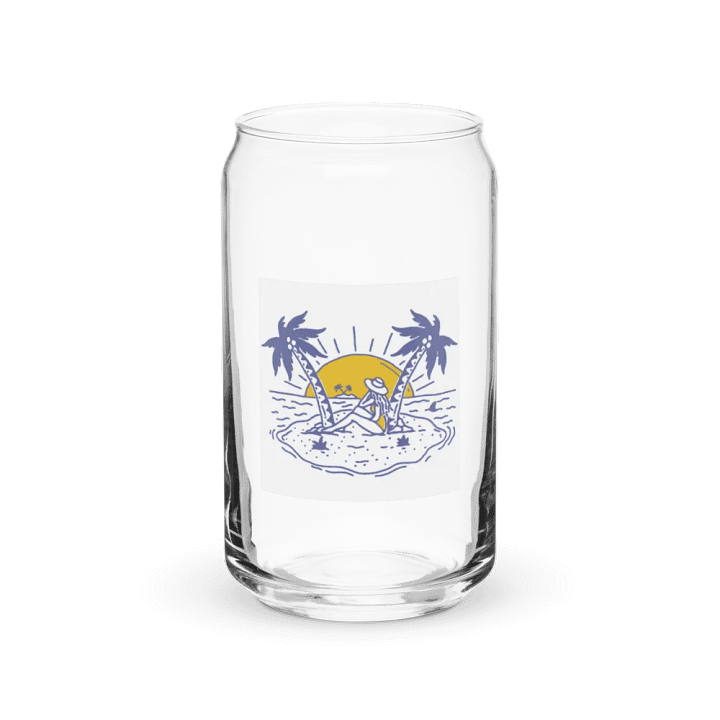 Summer Fun Can Shaped Glass product image (2)