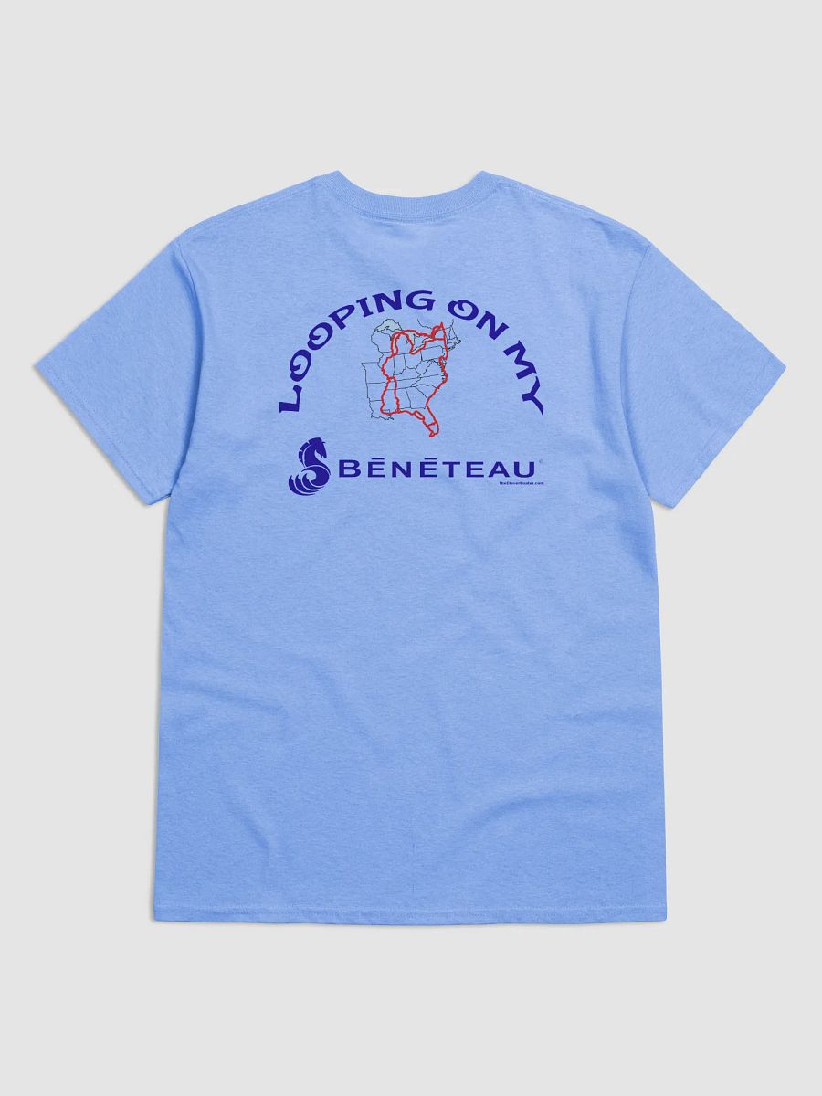 Looping On My Beneteau - T-Shirt - Light Shirt w/Blue Logo product image (1)