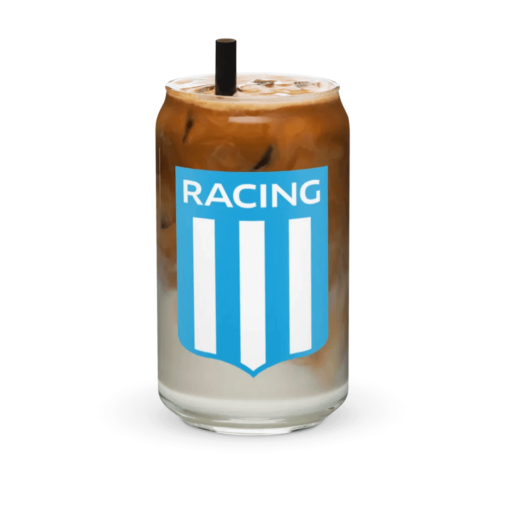 Racing Club Soccer Team - Can-Shaped Glass product image (6)