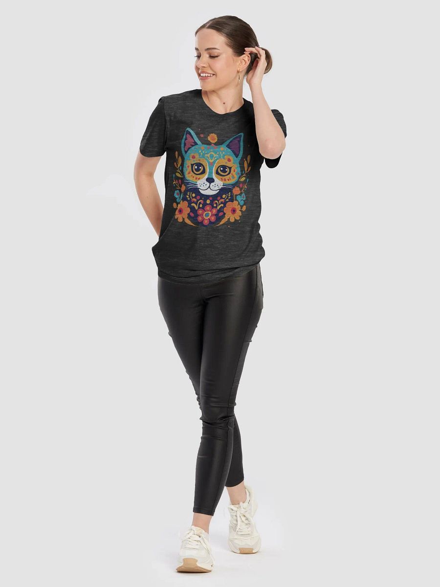 Folk Art Feline T-Shirt product image (102)