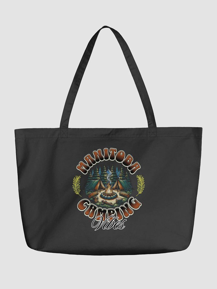 Manitoba Camping Vibes Organic Tote product image (2)