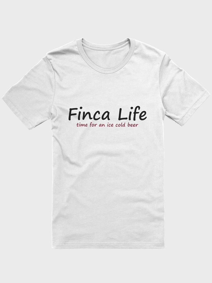 Ice cold beer tee - white product image (1)