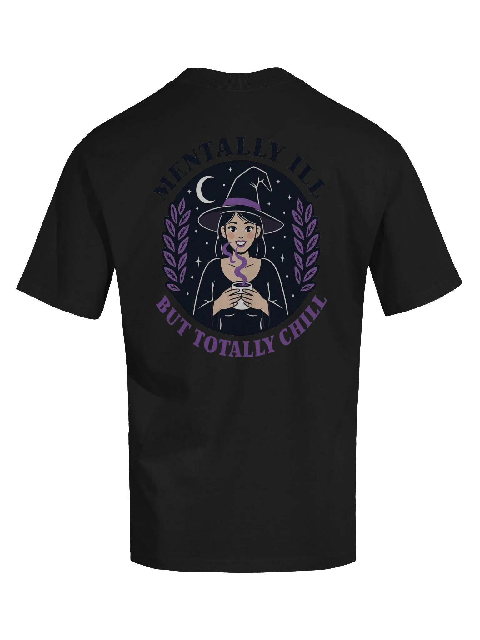 Mentally Ill but Totally Chill Faded Tee product image (29)