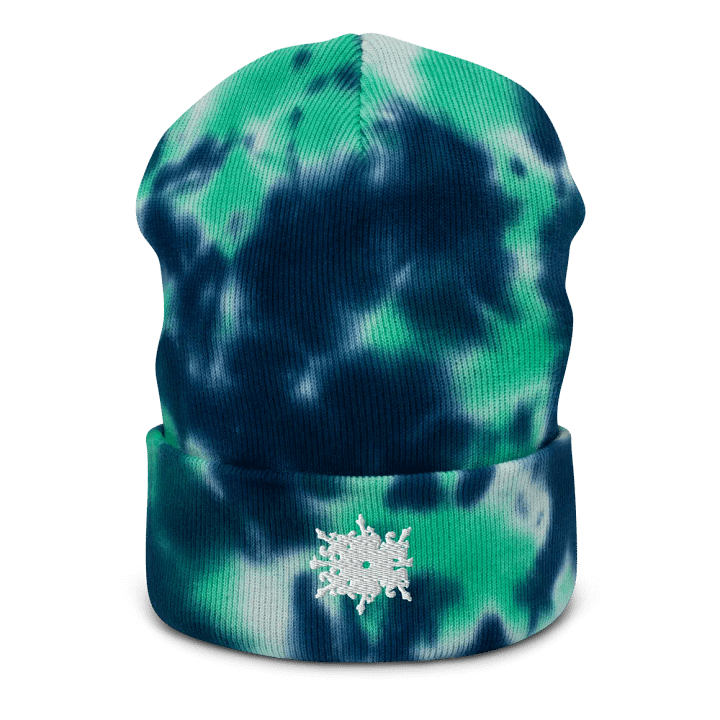 Snowflake Tie Dye Beanie product image (1)