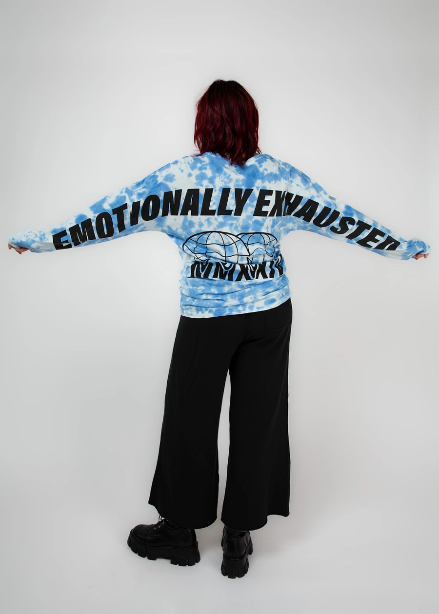 (LAST ONE!) Emotionally Exhausted Long-Sleeve Jersey product image (4)