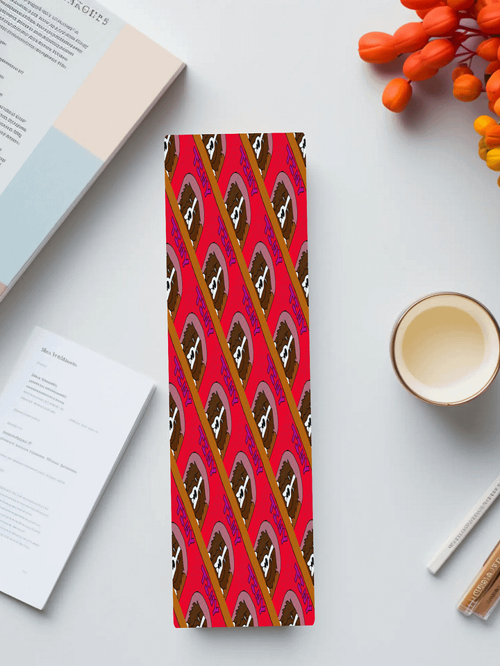 Cute Cartoon Tiny Dog House Pattern Laminated Bookmark with Tassle for the Dog Loving Book Reader in Your Life product image (1)
