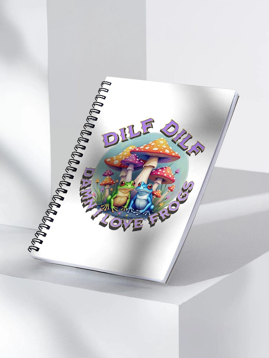 DILF Damn I Love Frogs Notebook product image (3)