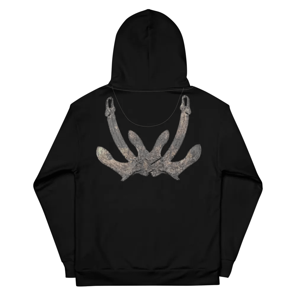 Black Anchor Hoodie product image (12)