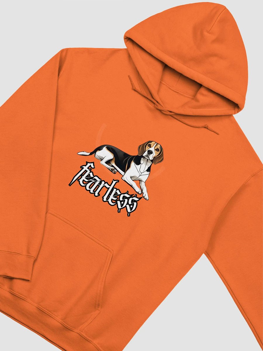 Fearless Beagle Orange Hoodie product image (3)