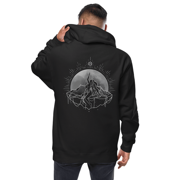 𝖌𝖆𝖎𝖆 fleece zip-up hoodie product image (2)