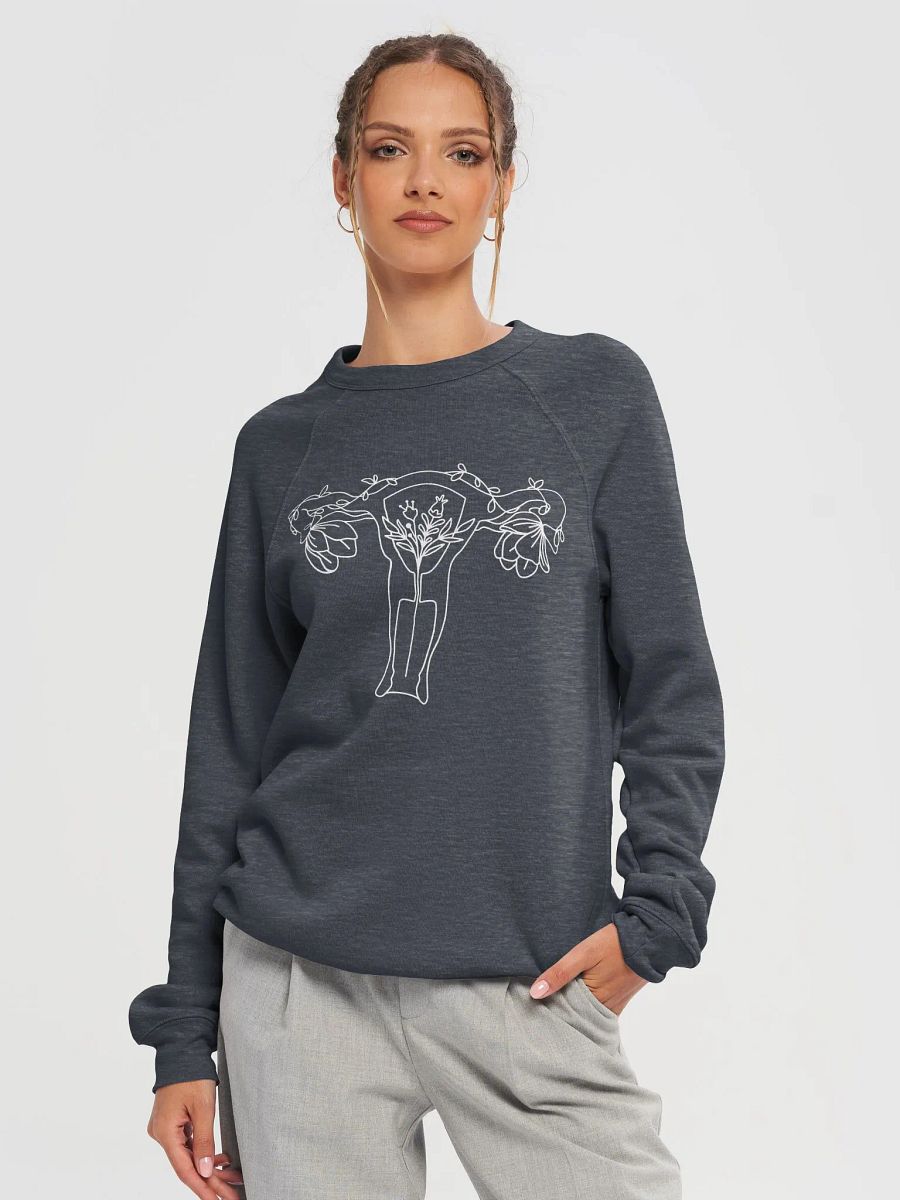 all hail the uterus (raglan sweatshirt) product image (4)