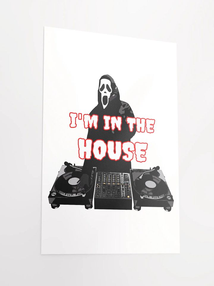Ghostface in the house Enhanced Matte Paper Poster (in) product image (2)