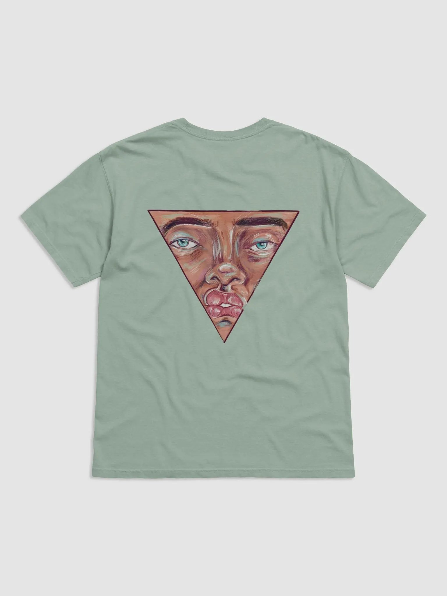 Tessellate Tee orange Lettering product image (2)