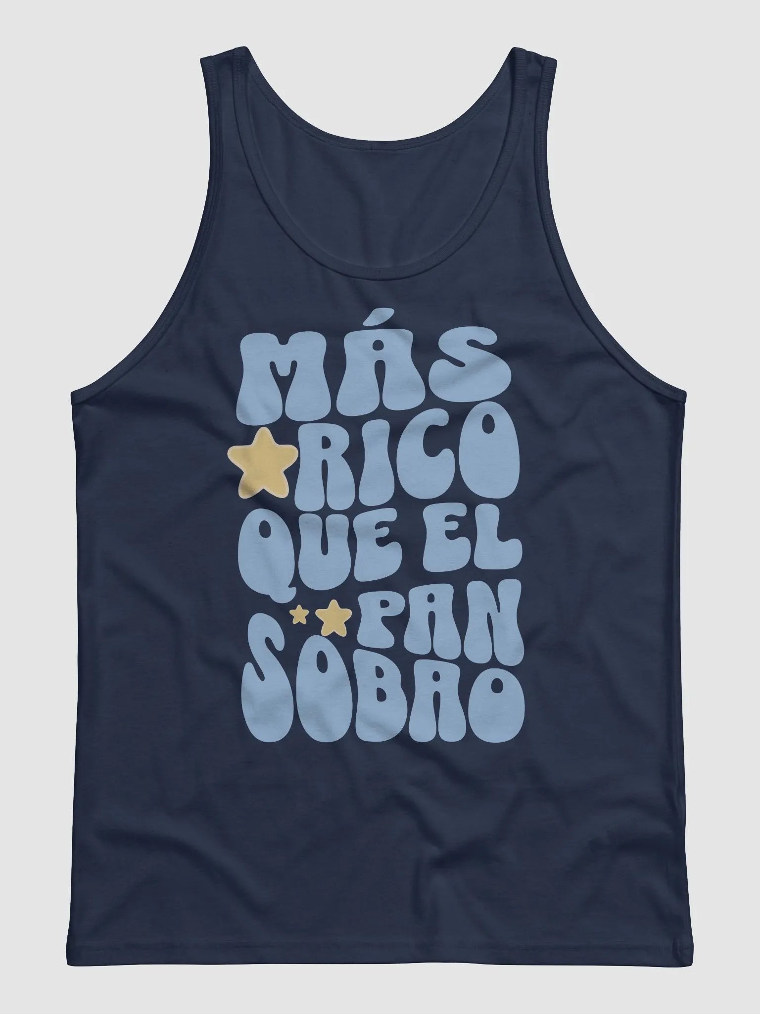 Más Rico Que el Pan Sobao Tank Top Unisex product image (1)