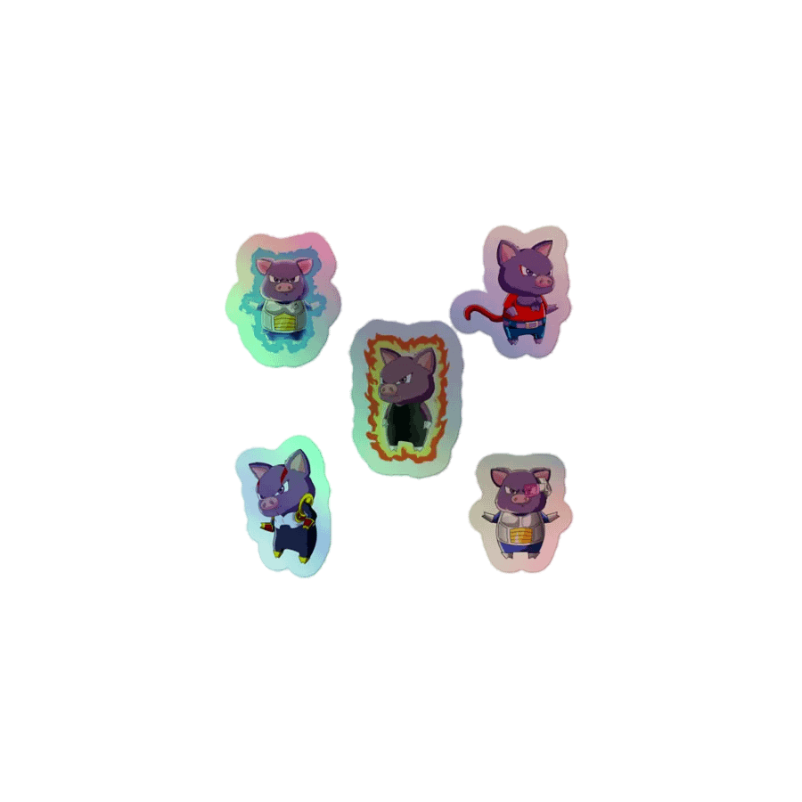 Bacon Strip Z Stickers product image (1)