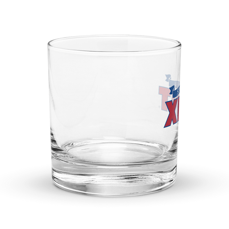 XLNT Foods Logo Rocks Glass product image (3)