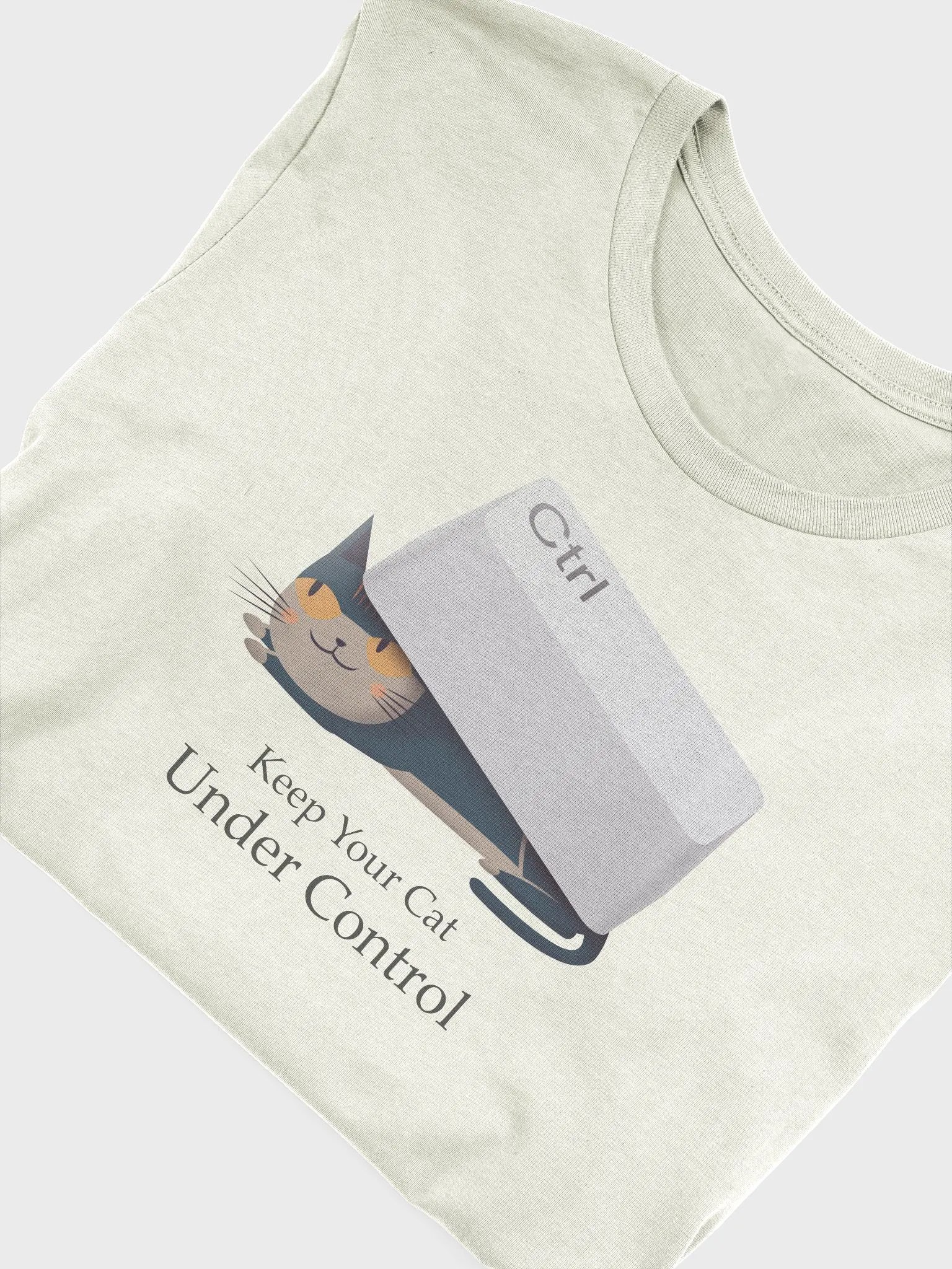 Keep Your Cat Under Control Lightweight Unisex T-Shirt product image (4)