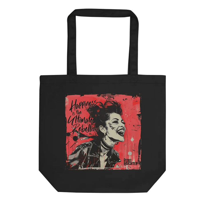 Happiness is the Ultimate Rebellion Tote product image (2)