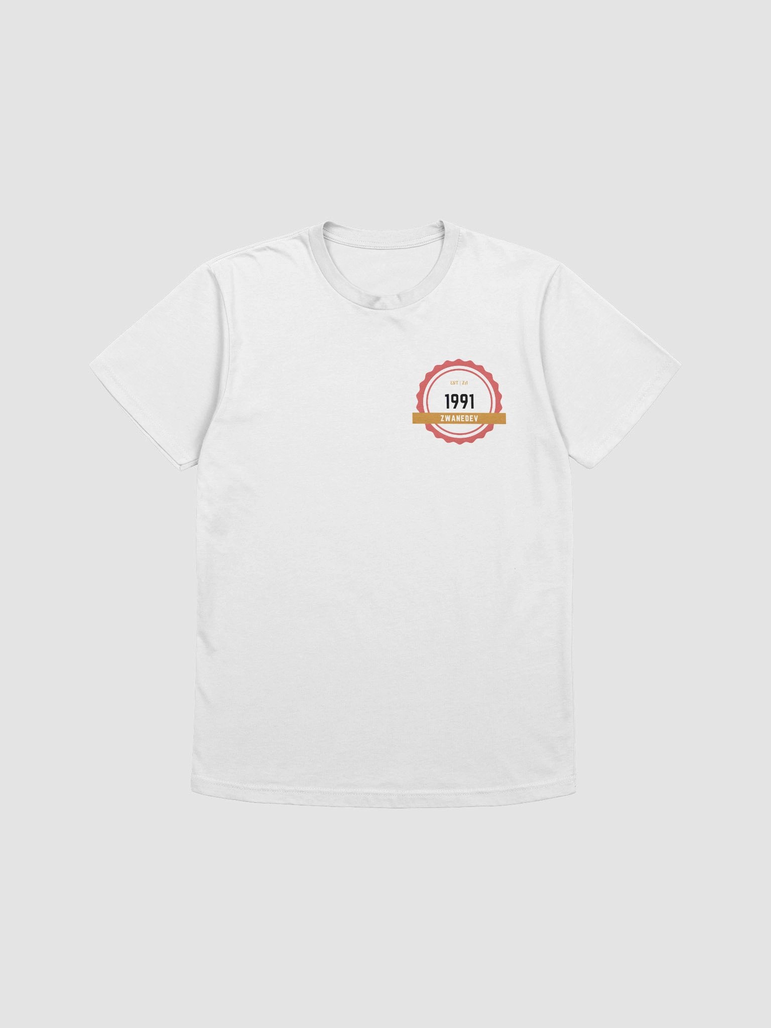 ZwaneDev | White Simple T Ξ product image (3)