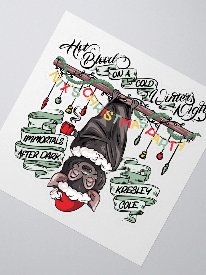 Bertil Christmas Sticker product image (2)